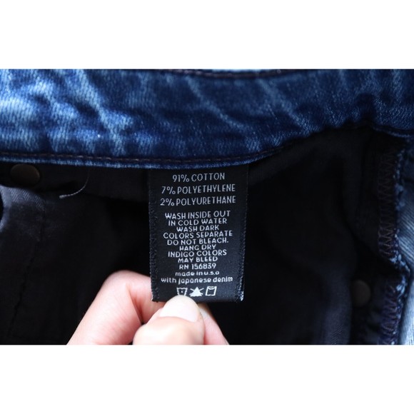 Monfrere Mens 31 Deniro Jeans Florence Wash Slim Stretch Japanese Denim - Picture 5 of 10